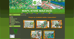 Desktop Screenshot of malovane-mapy.cz